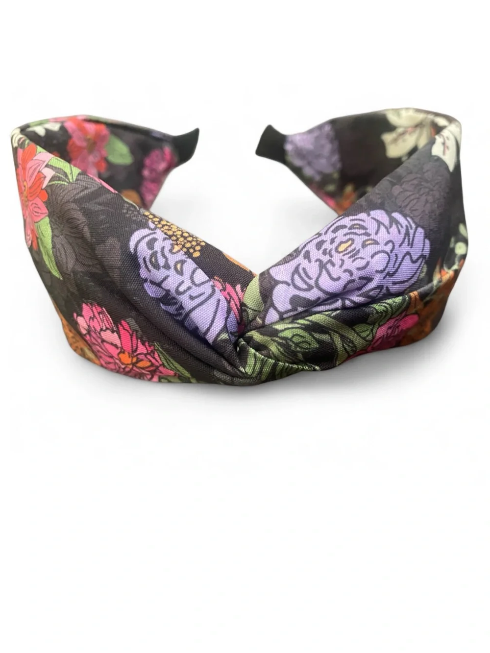 Floral Top Knot Headband - Brand New